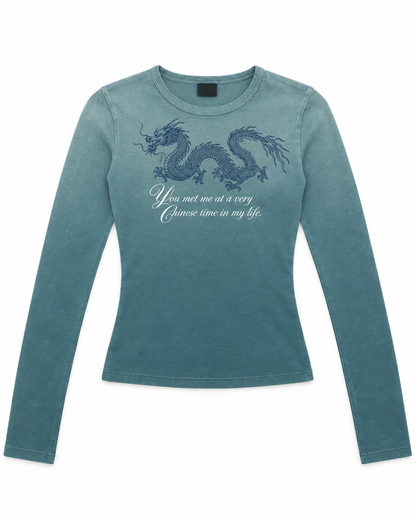 Chinese Time Longsleeve Shirt