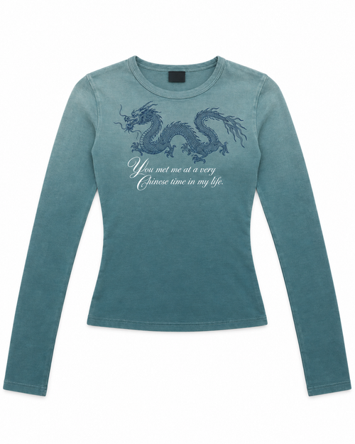 Chinese Time Longsleeve Shirt
